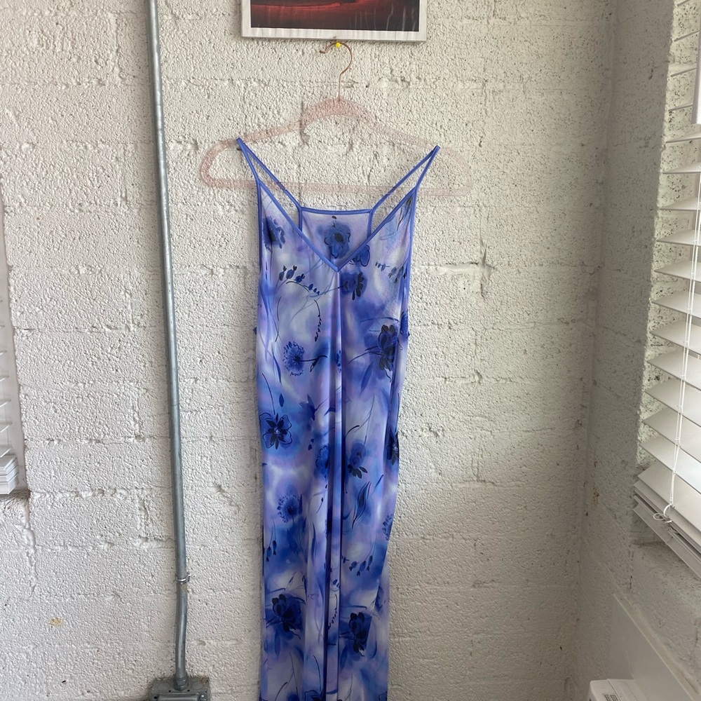 Slip night gown also can be worn as a dress it’s see thru available long also - Picture 6 of 6